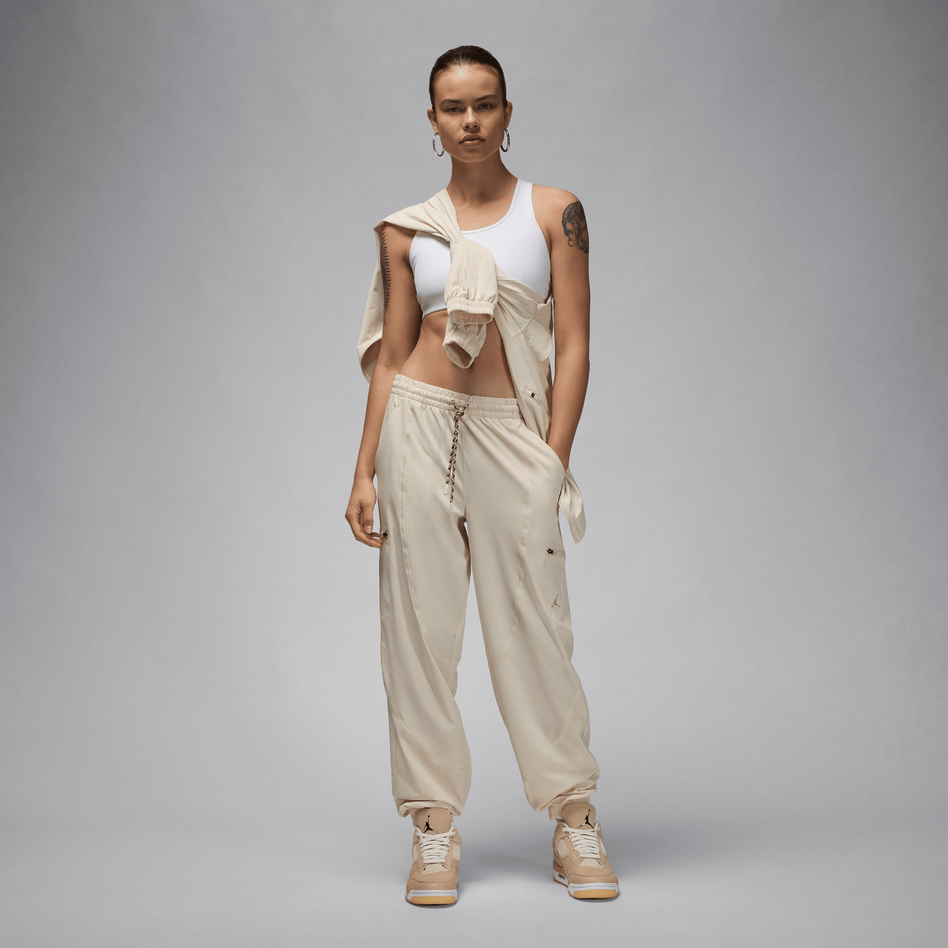 Jordan Sport Women's Tunnel Pants Legend Light Brown/Legend Medium Brown – FB4659-203-S – product view 5