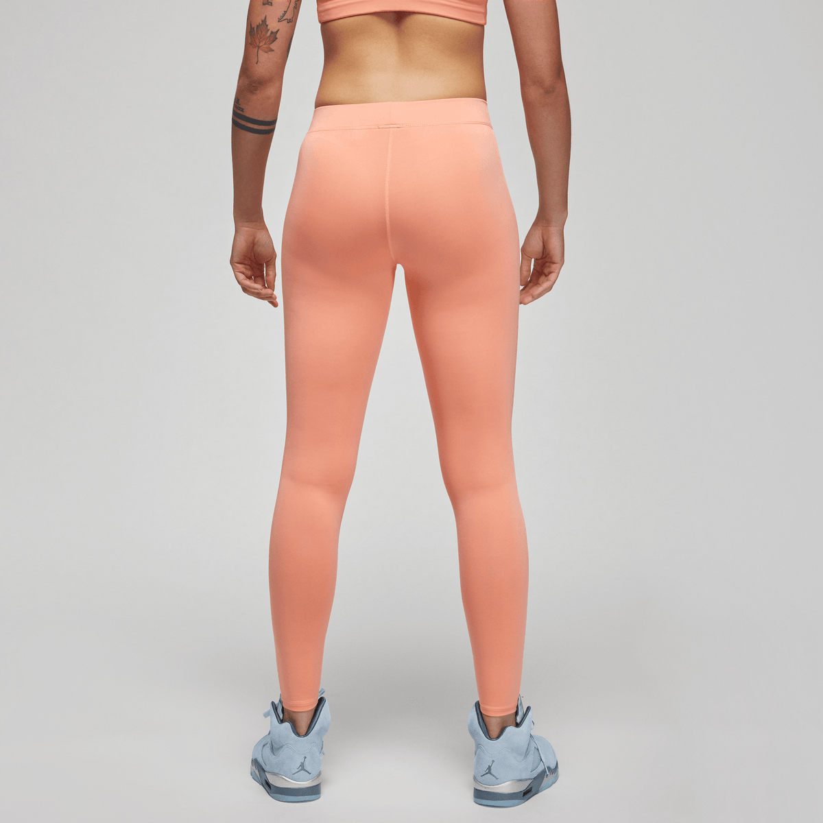 Jordan Women's 7/8 Logo Leggings Crimson Bliss/Rush Orange – DD7007-693-XS – product view 2