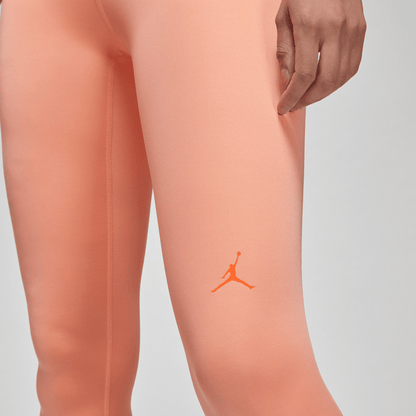 Jordan Women's 7/8 Logo Leggings Crimson Bliss/Rush Orange – DD7007-693-XS – product view 3