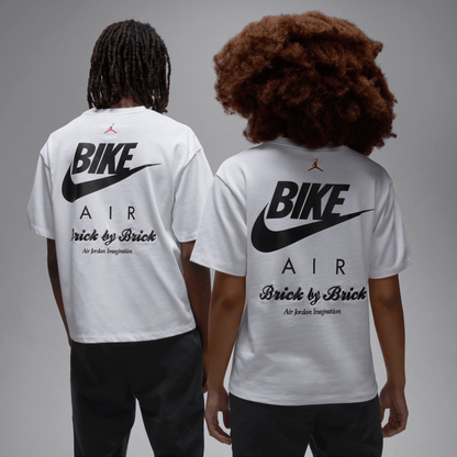 Jordan x Nigel Sylvester Brick Tee White – HQ1736-100-S – product view 2
