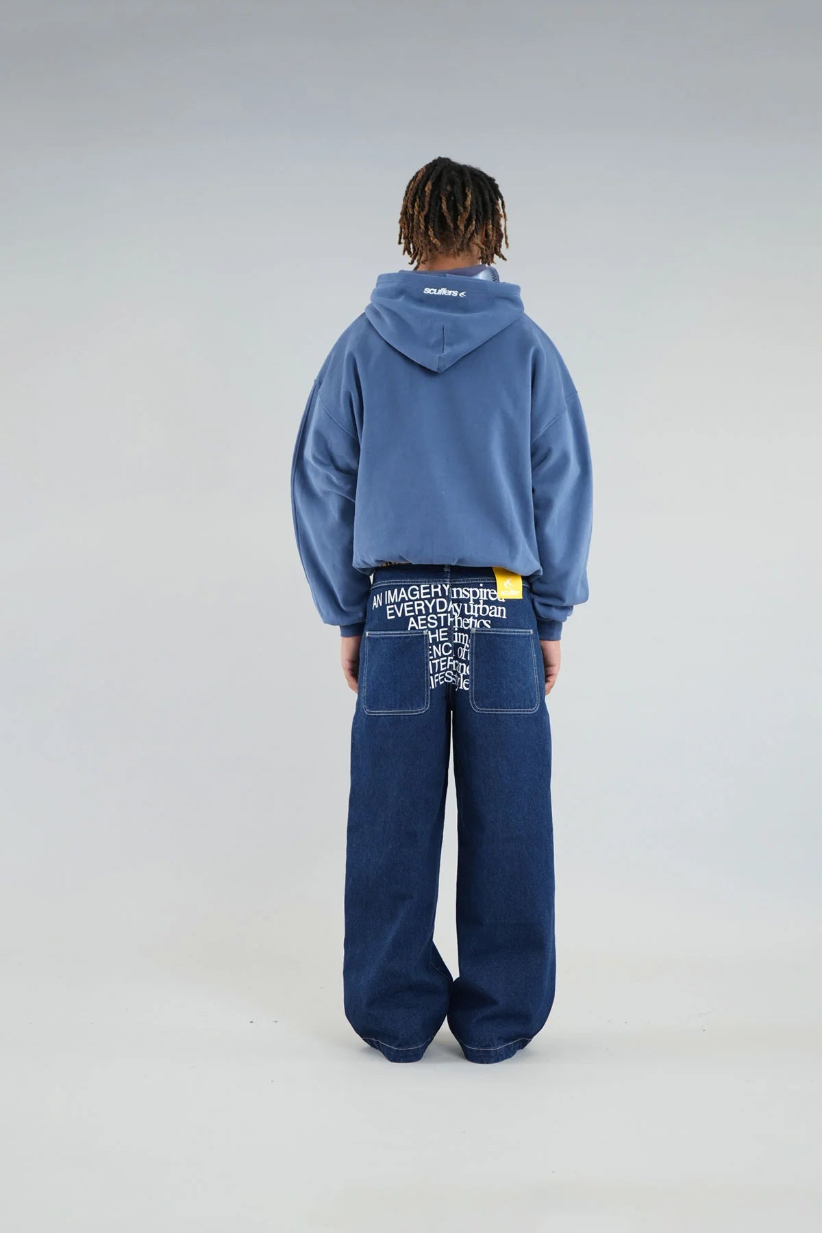 Bluza z kapturem Safari Blue