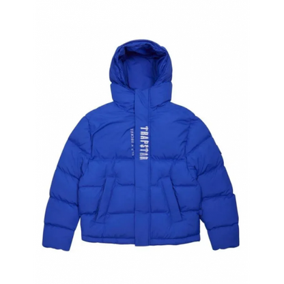 Trapstar Electric Blue Puffer Jacket – Men’s Designer Winter Coat | Luxem Swiss