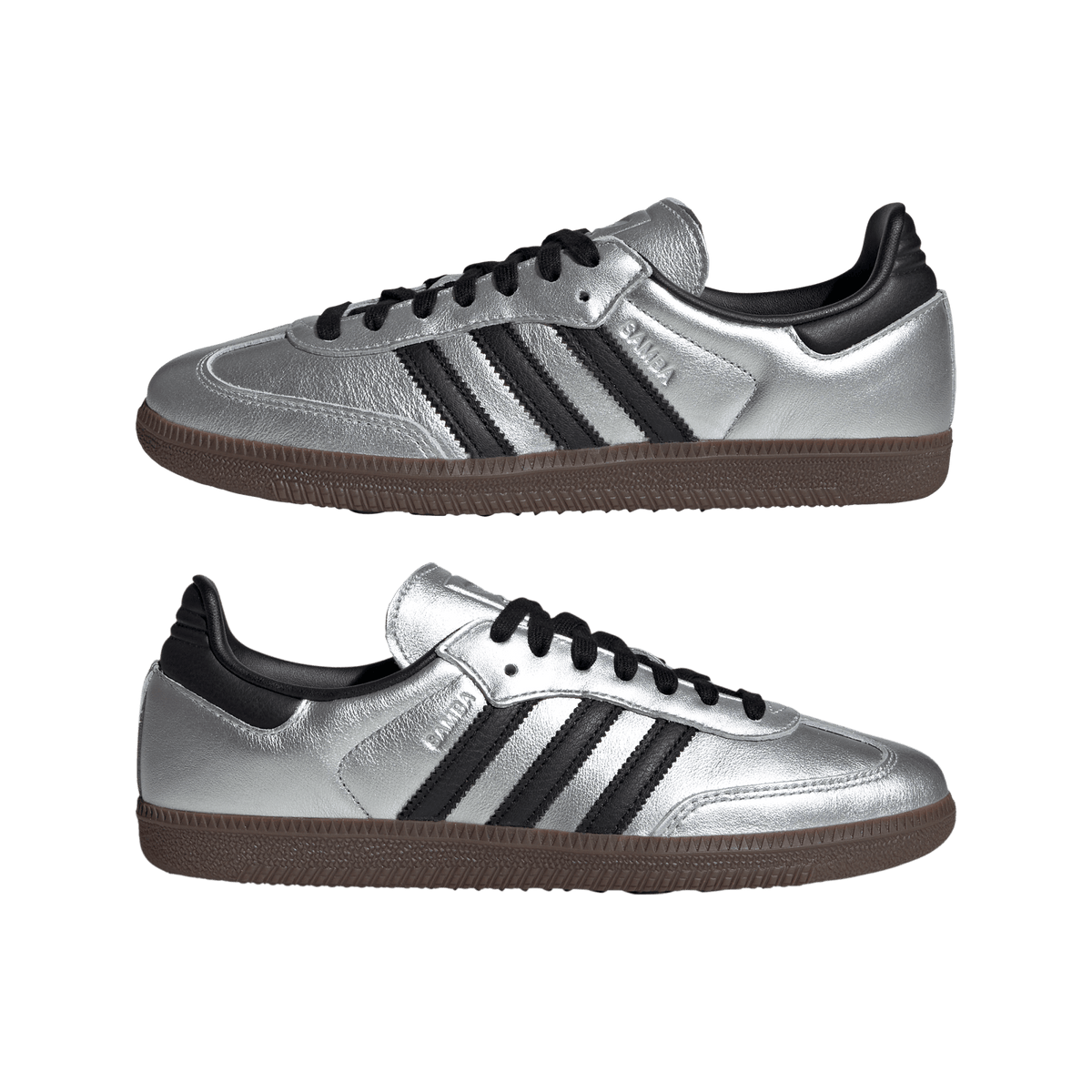 adidas Samba OG Silver Metallic Black Gum (Women's) – JI4218-36-2-3 – product view 2