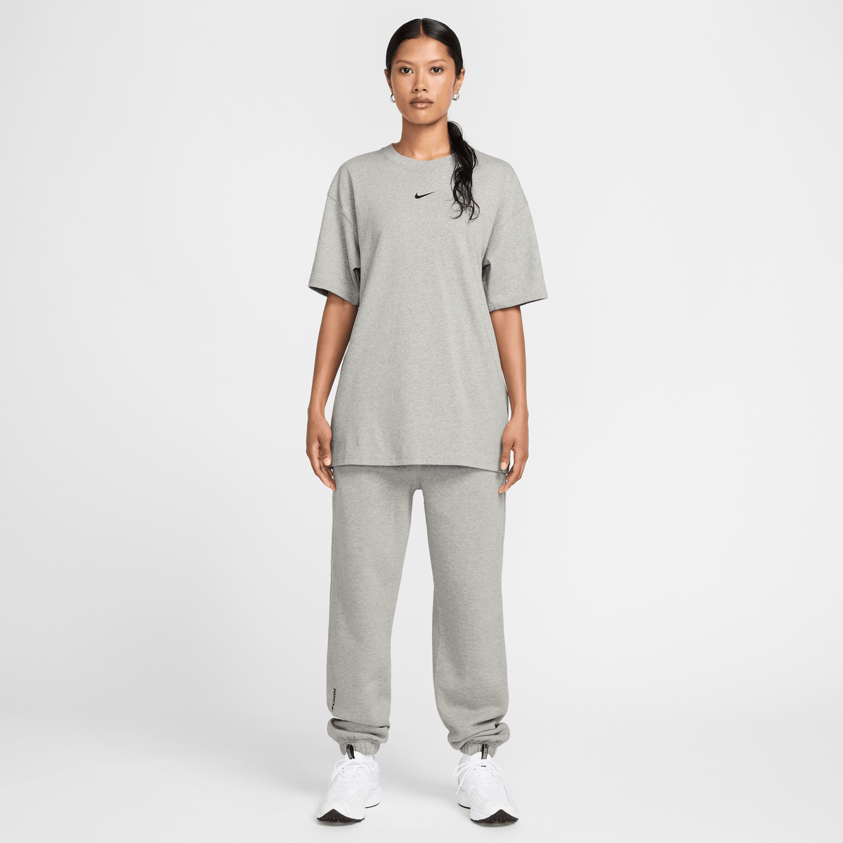 NOCTA T-Shirt Dark Grey Heather/Black – HM5774-063-M – product view 5