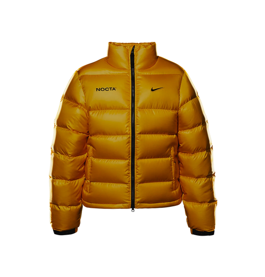 Nike x NOCTA Drake Yellow Puffer Jacket – University Gold Down Edition | Luxem Swiss