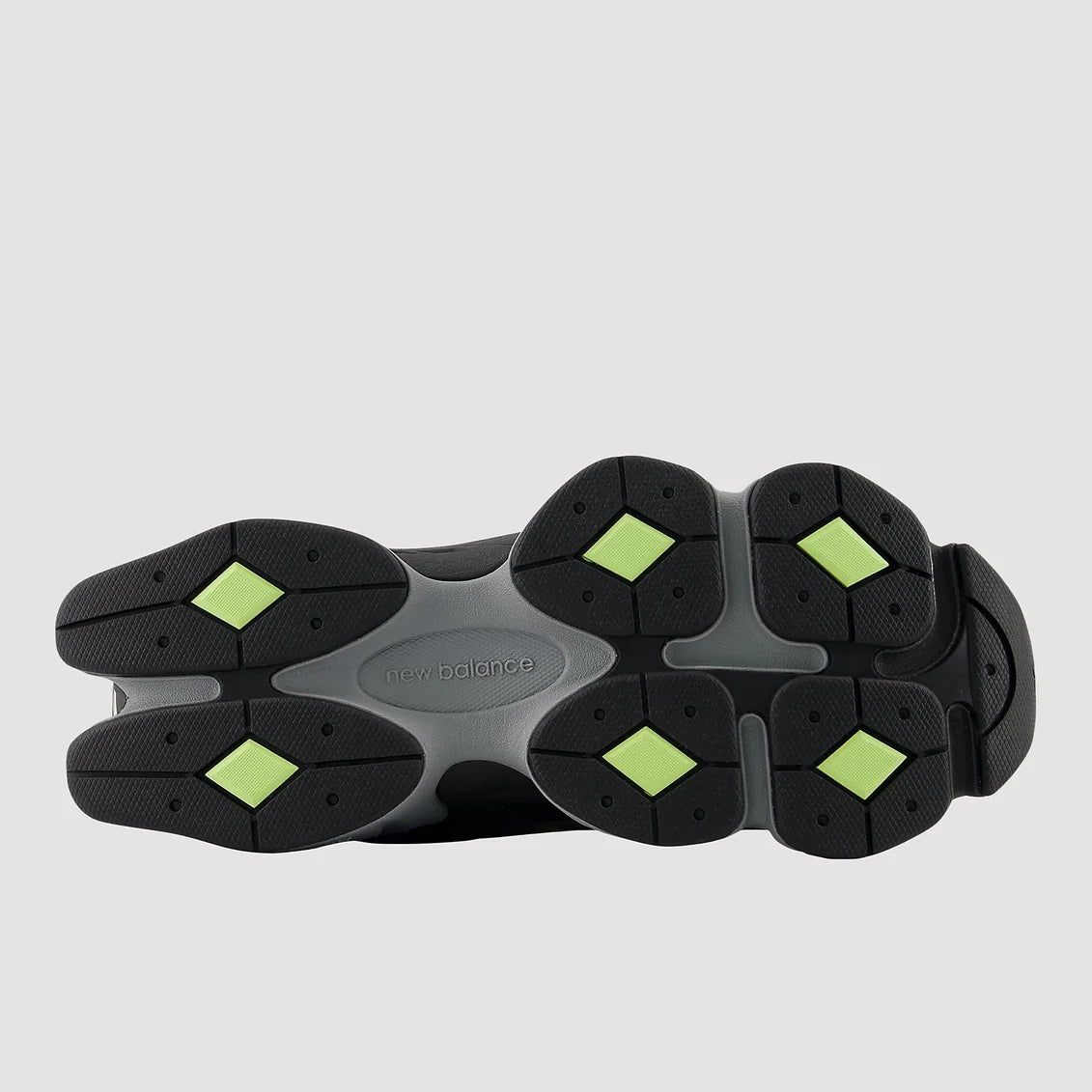 New Balance 9060 Black Cement Dry Lime sneaker details U90602P8