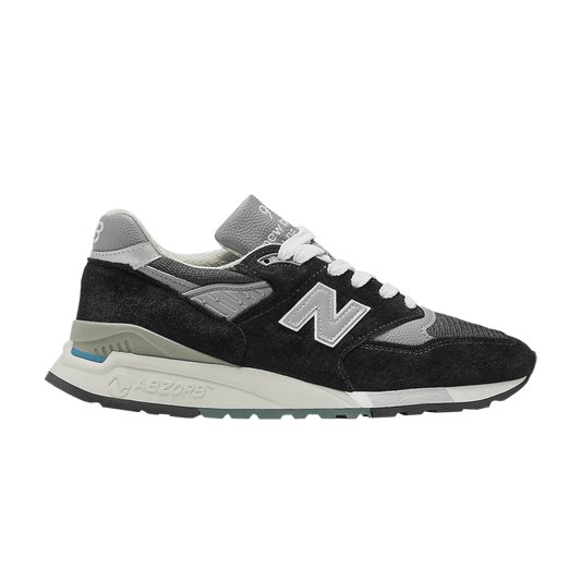 New Balance 998 MiUSA Black Silver – U998BL-36 – product image