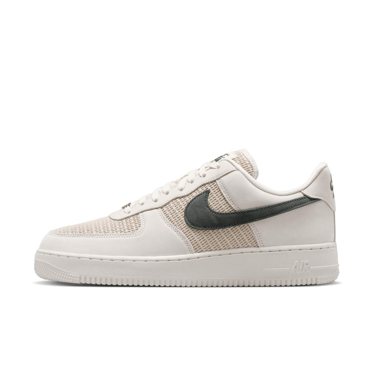 Nike Air Force 1 '07 LV8 'Phantom Cream II Metallic Silver Dark Smoke Grey' – II9807-002-40 – product view 5