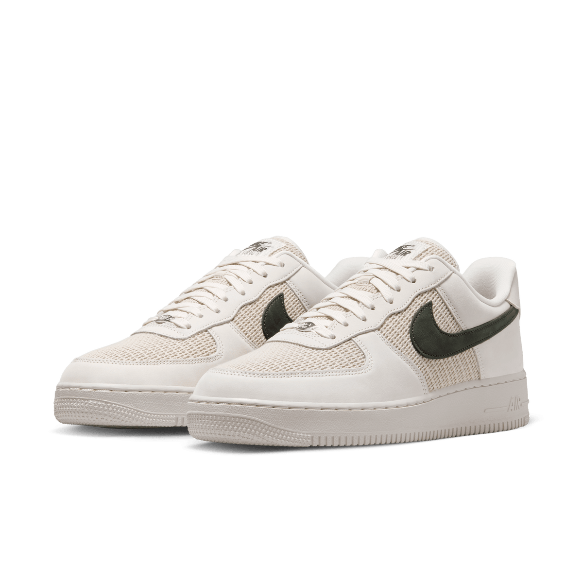 Nike Air Force 1 '07 LV8 'Phantom Cream II Metallic Silver Dark Smoke Grey' – II9807-002-40 – product view 2