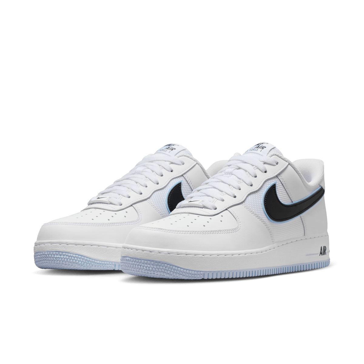 Nike Air Force 1 Low '07 White Black Hydrogen Blue – IQ7593-100-41 – product view 2