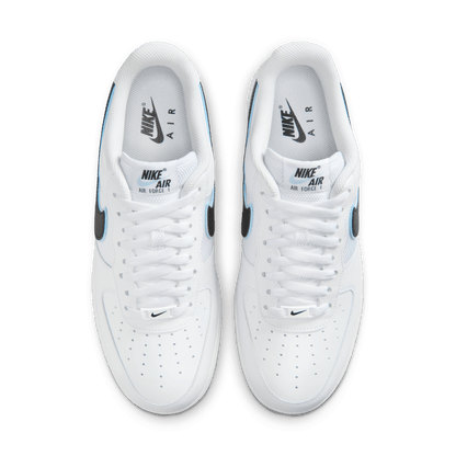 Nike Air Force 1 Low '07 White Black Hydrogen Blue – IQ7593-100-41 – product view 3