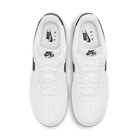 Nike Air Force 1 Low '07 White Black Pebbled Leather