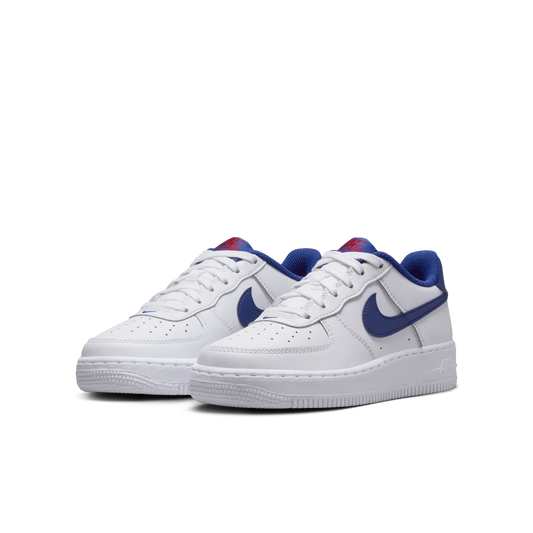 Nike Air Force 1 White Deep Royal Blue GS White Deep Royal Blue