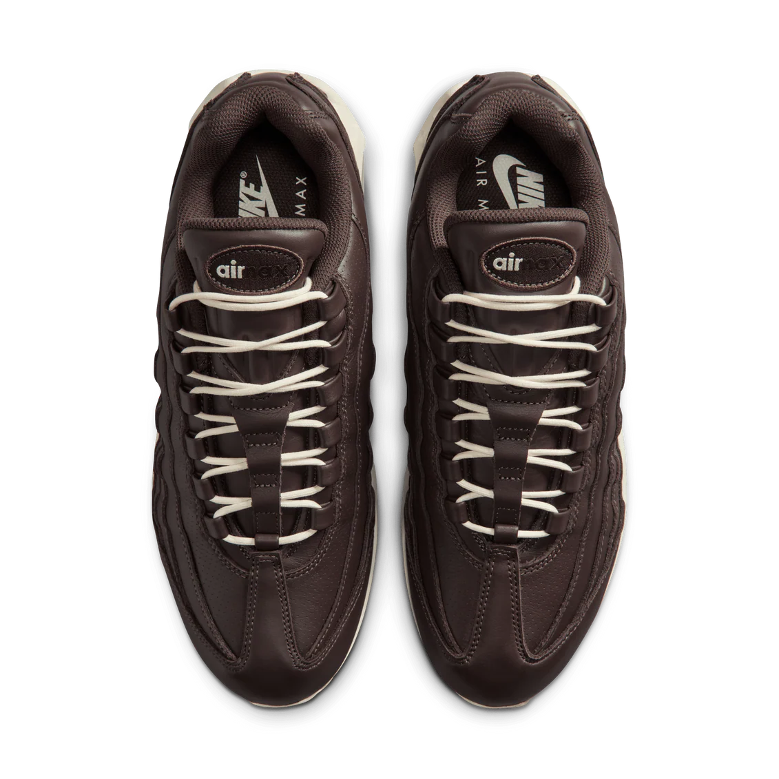 Nike Air Max 95 QS Big Bubble Baroque Brown Leather | Premium Sneakers | Luxem Swiss