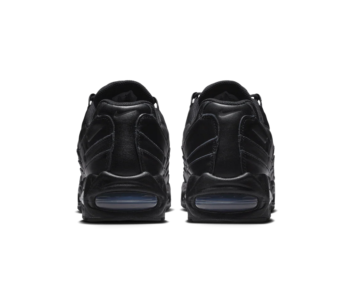 Nike Air Max 95 QS Big Bubble Black Leather | Premium Sneakers | Luxem Swiss