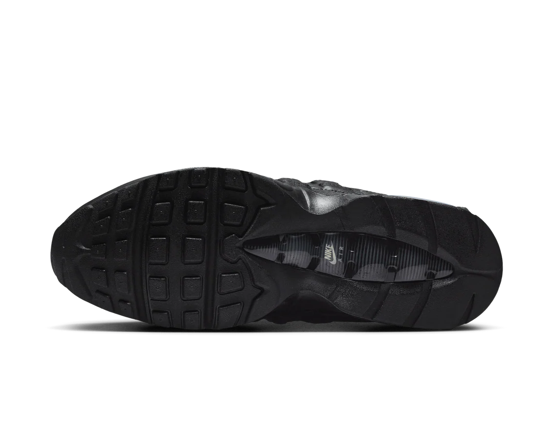 Nike Air Max 95 QS Big Bubble Black Leather | Premium Sneakers | Luxem Swiss