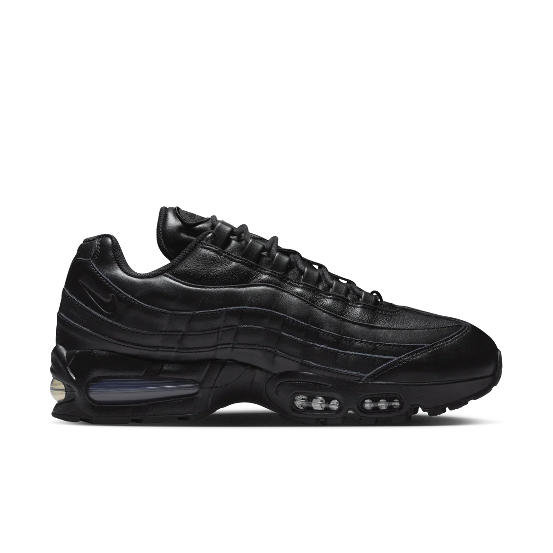 Nike Air Max 95 QS Big Bubble Black Leather – Men’s Sneakers