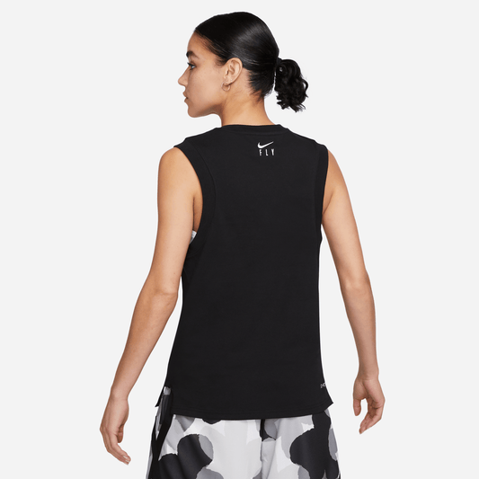 Nike Dri-FIT Standard Issue Women's Top Black/White – DH7658-010-XS – product view 2