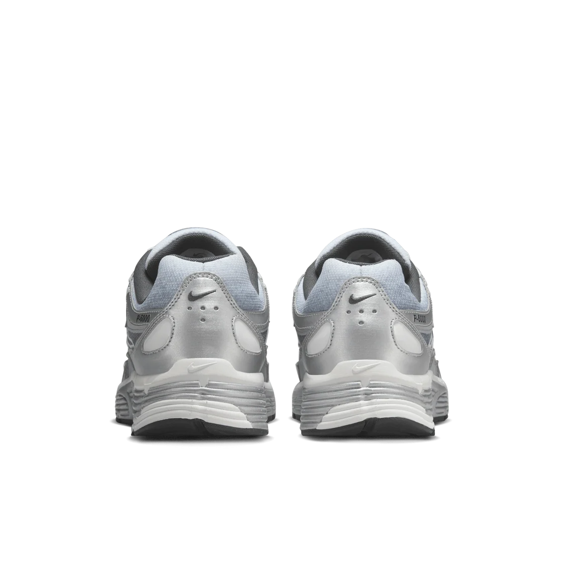 Nike P-6000 Metallic Silver Summit White-Wolf Grey