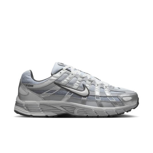 Nike P-6000 Metallic Silver Summit White-Wolf Grey