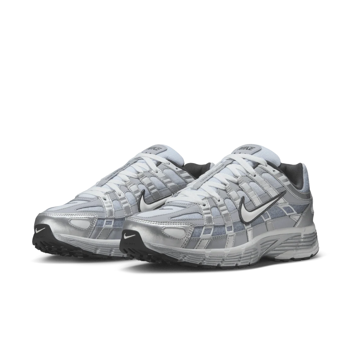 Nike P-6000 Metallic Silver Summit White-Wolf Grey