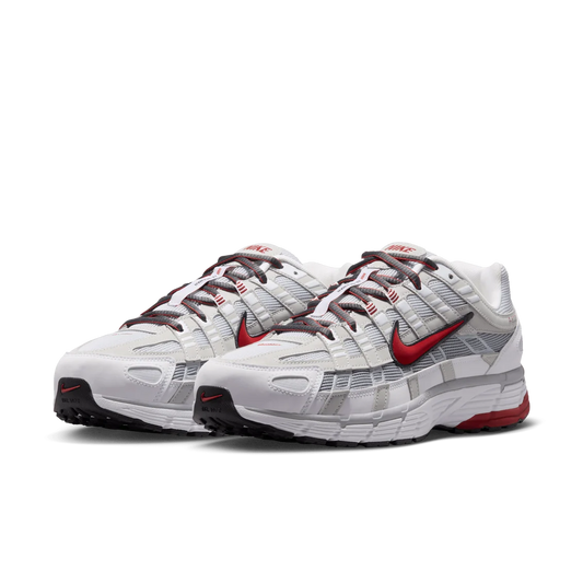 Nike P-6000 White Platinum Red