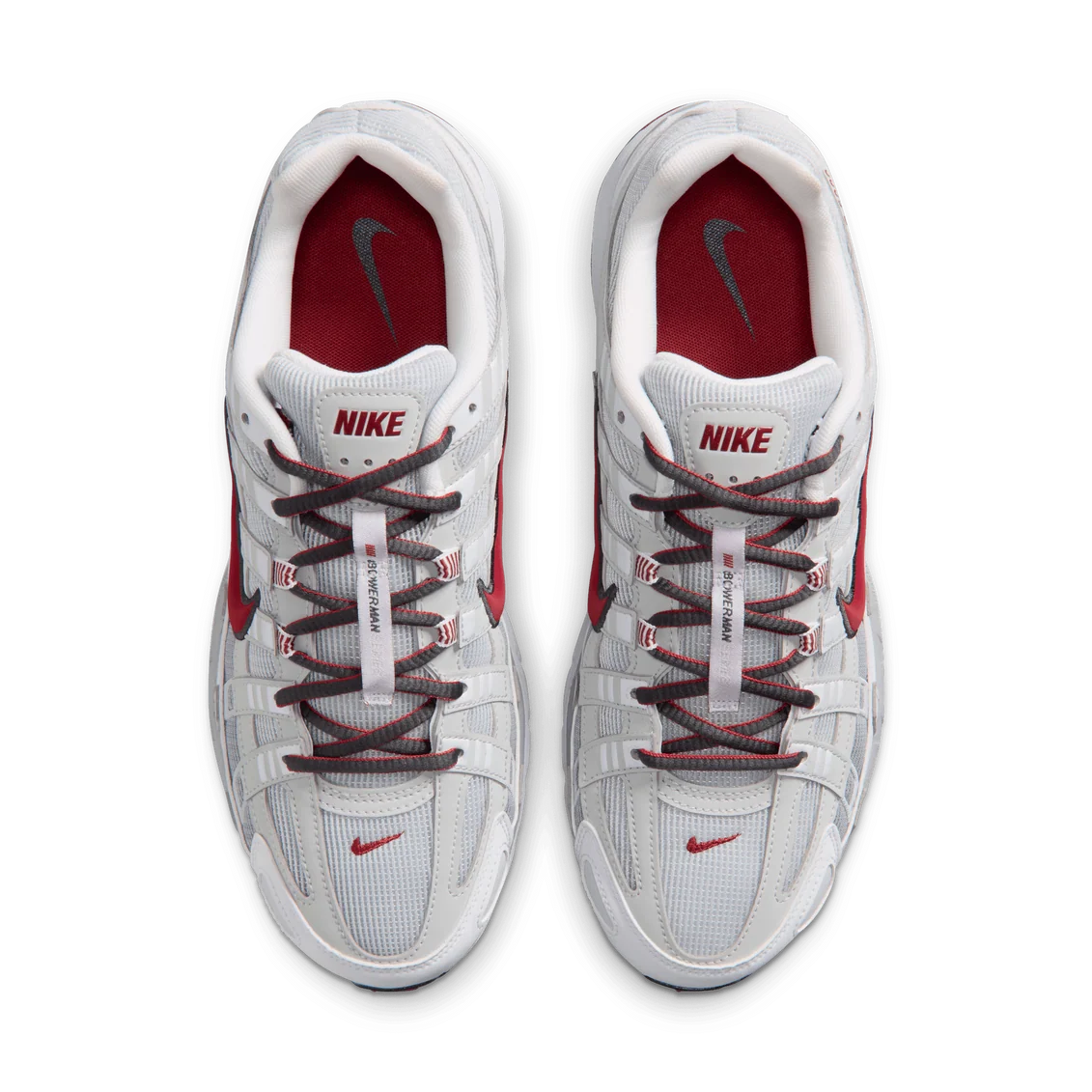 Nike P-6000 White Platinum Red