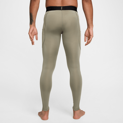 Nike Pro Men's Dri-FIT Fitness Tights Light Army/Black – FB7952-320-S – product view 2