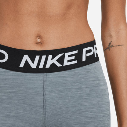Nike Pro Women's 3" Shorts Smoke Grey/Heather/Black/Black – CZ9857-084-XL – product view 4