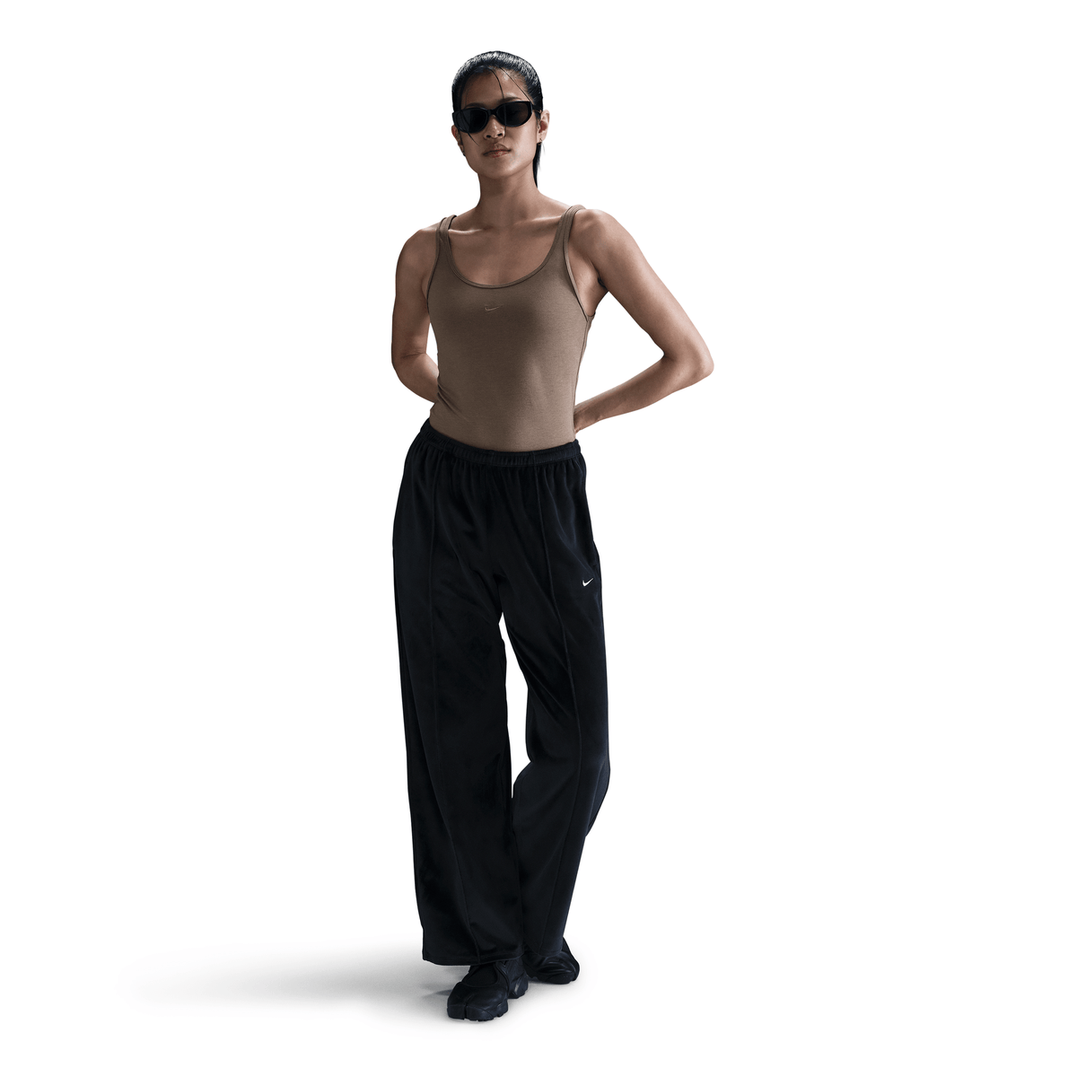 Nike Sportswear Chill Knit Women's Tank Top Mink Brown – FZ1457-233-L – product image