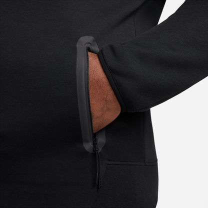 Nike Sportswear Tech Fleece Windrunner Full-Zip Hoodie Black/Black – FB7921-010-XL – product view 5
