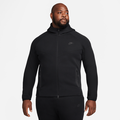 Nike Sportswear Tech Fleece Windrunner Full-Zip Hoodie Black/Black – FB7921-010-XL – product view 3