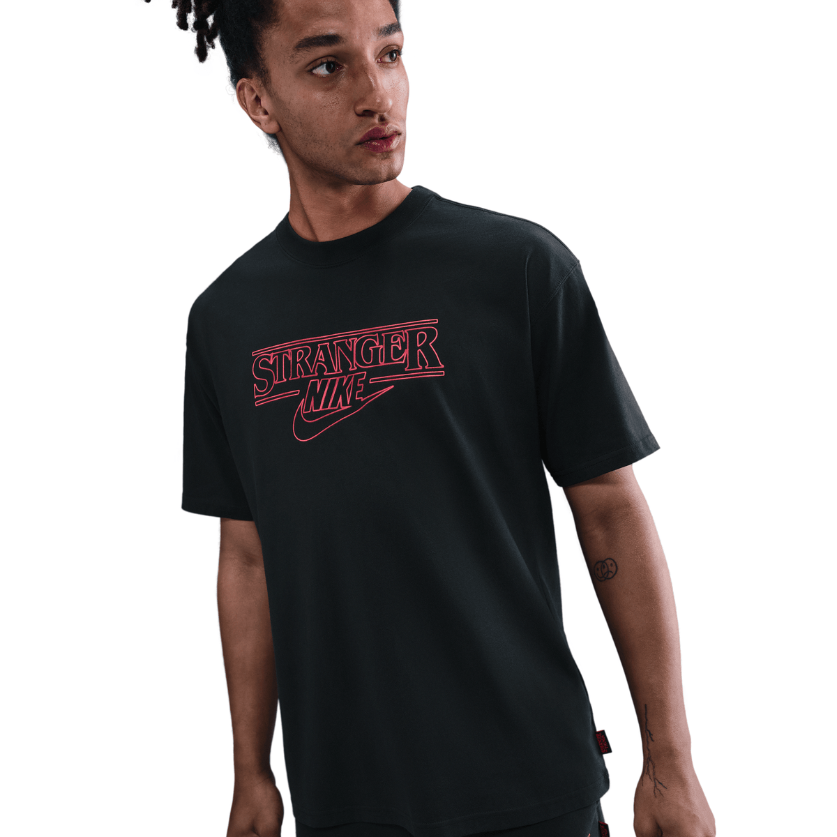 Nike x Stranger Things NSW Tee Black – IB8056-010-S – product view 3