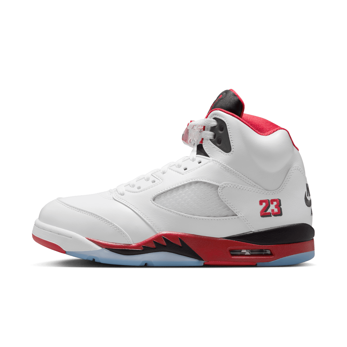 Jordan 5 Retro Fire Red Black Tongue (2025) – HQ7978-101-41 – product view 5