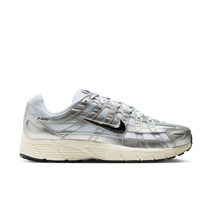 Nike P-6000 White Metallic Silver Flat Silver Black – CD6404-105-40 – product image