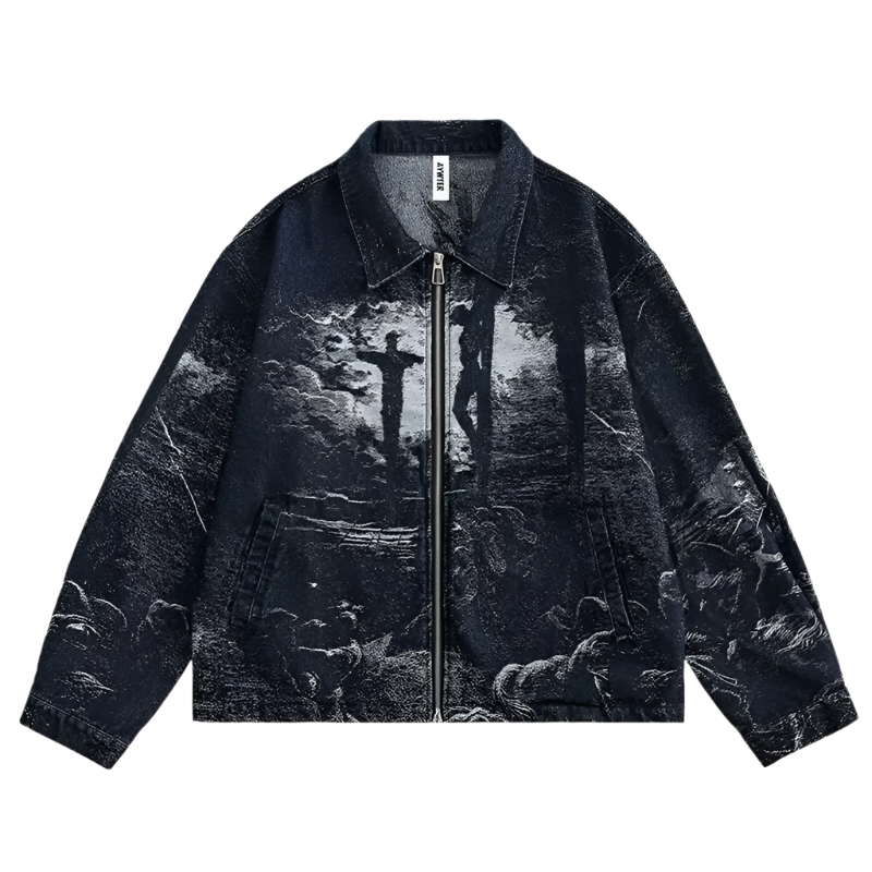 ShadowStone Vintage Denim Jacket