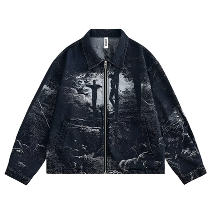 ShadowStone Vintage Denim Jacket