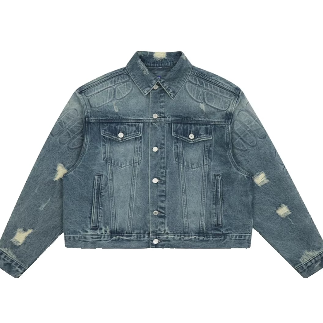 ShadowFade Patchwork Jacket