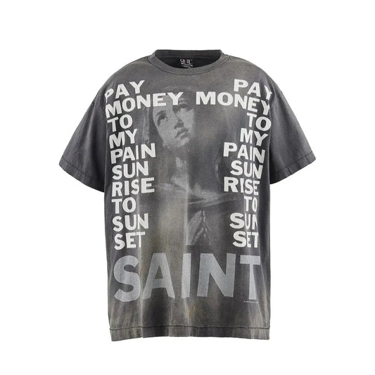SAINT Mxxxxxx Zapłać mi za mój ból × SR DO SS Krótki rękaw