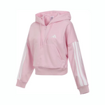 Bluza z kapturem Adidas 2025 Women W 3S FT QZ HD Knitted