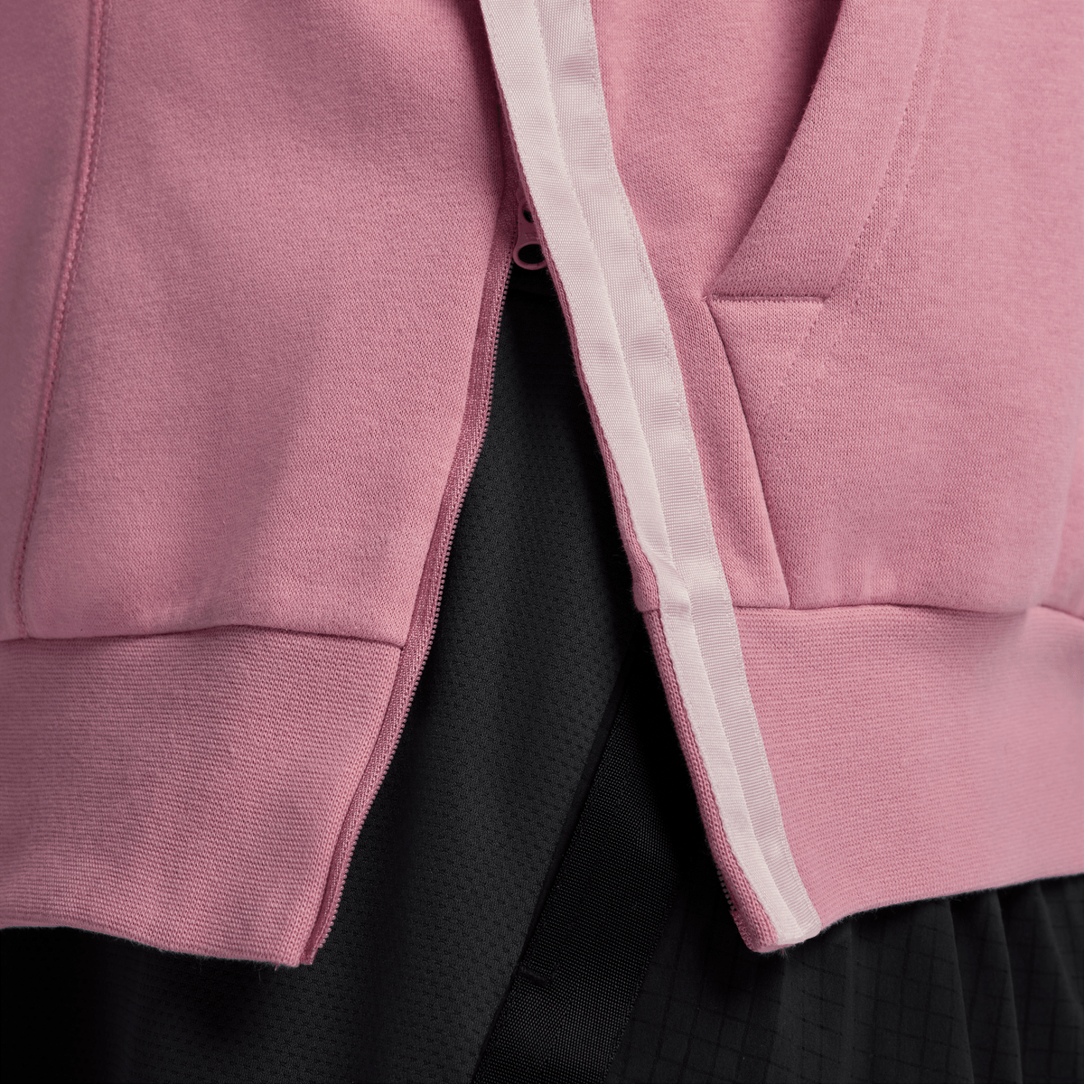 Sabrina Fleece Basketball Hoodie Elemental Pink/Pink Foam/Black – FV3205-699-S – product view 4