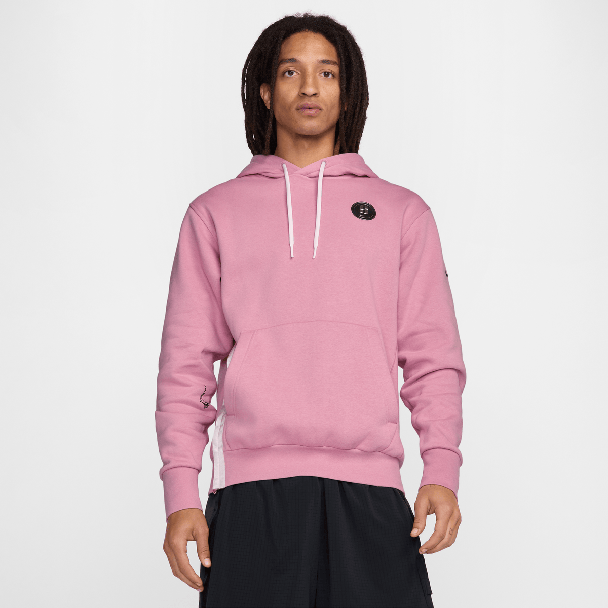 Sabrina Fleece Basketball Hoodie Elemental Pink/Pink Foam/Black – FV3205-699-S – product image