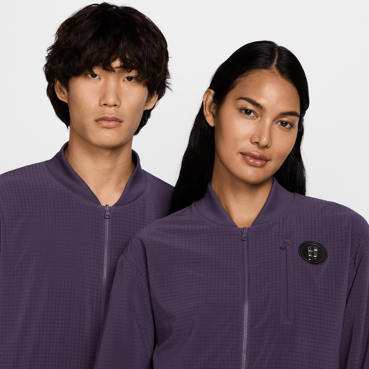 Sabrina Reversible Basketball Jacket Dark Raisin/Light Violet Ore/Washed Coral – FV3164-573-S – product view 3
