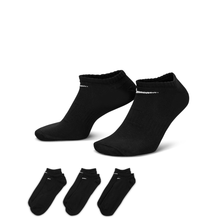 Nike Everyday Lightweight – czarne skarpety, 3 pary