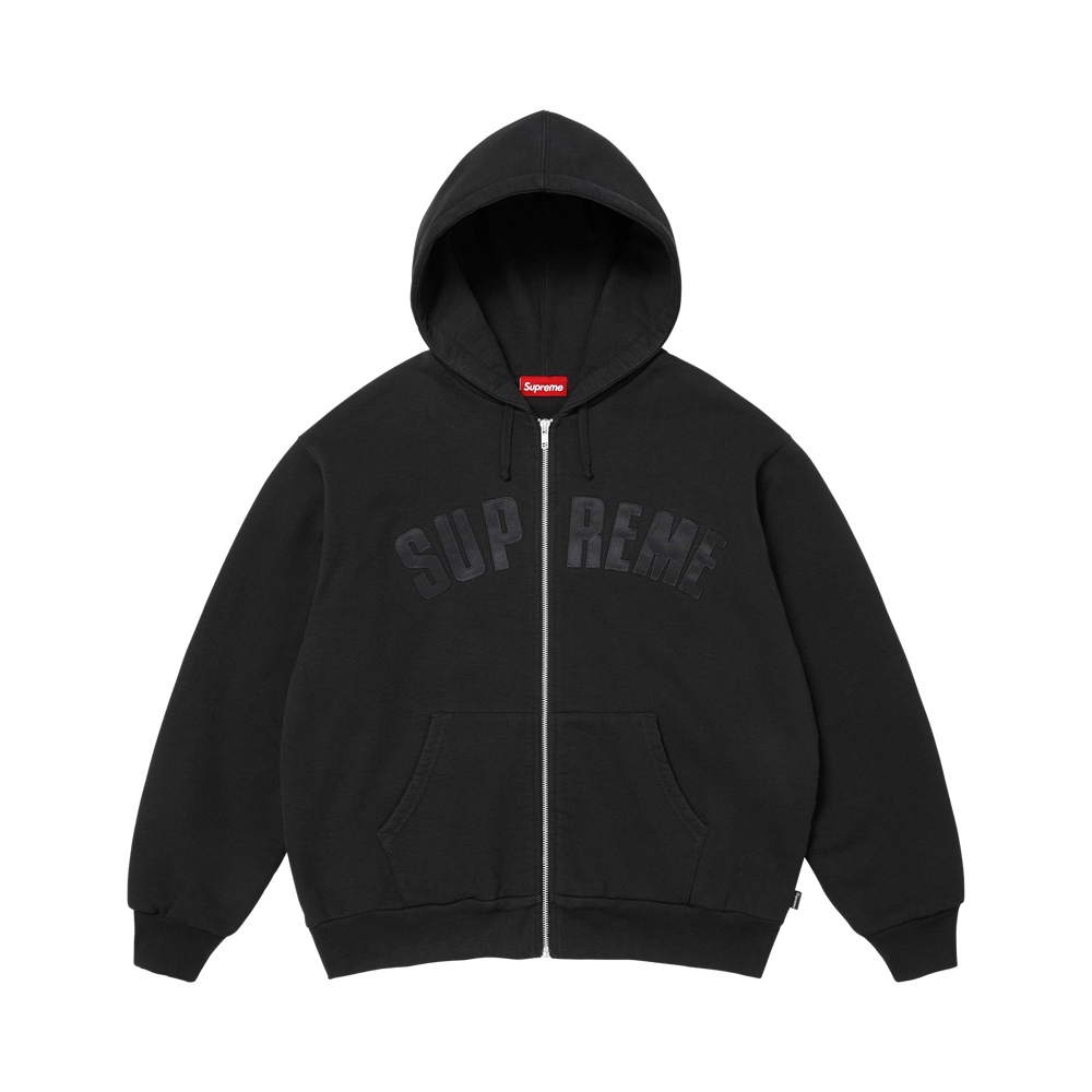 Supreme Arc Thermal Lined Zip Up Hooded Sweatshirt 'Black' – FW26SW25-BLACK-S – product image