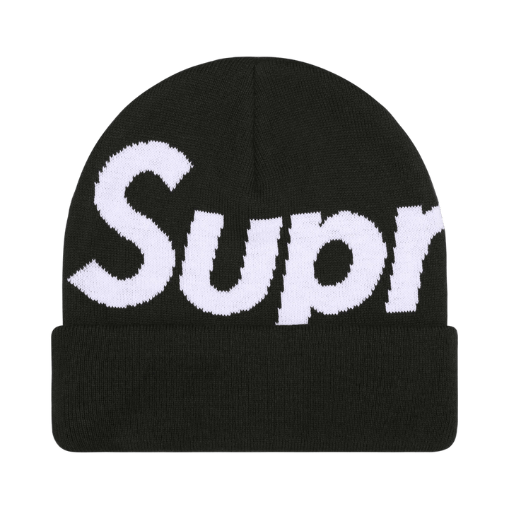 Supreme Big Logo Beanie 'Black'