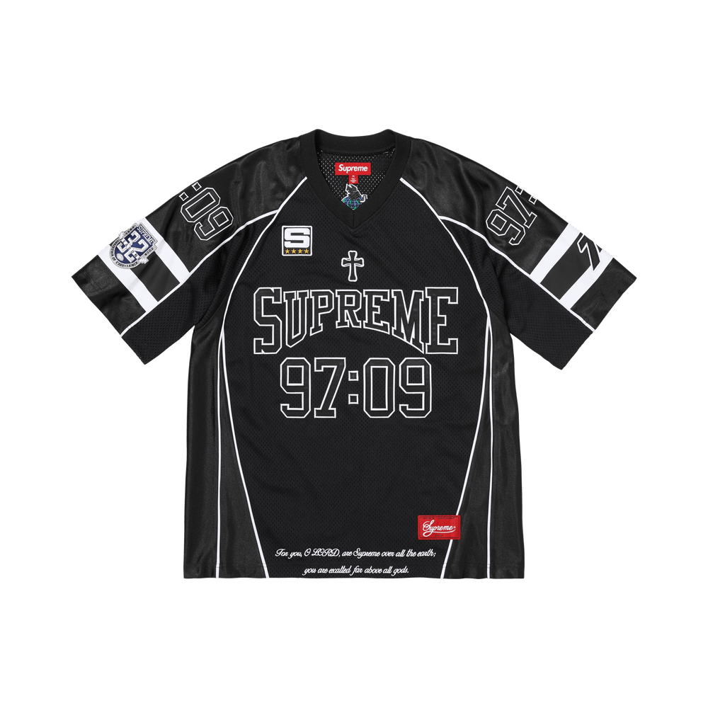 Supreme Disciples Jersey 'Black' – FW26KN15-BLACK-S – product image