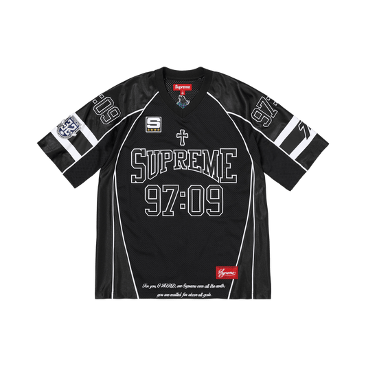 Supreme Disciples Jersey 'Black' – FW26KN15-BLACK-S – product image