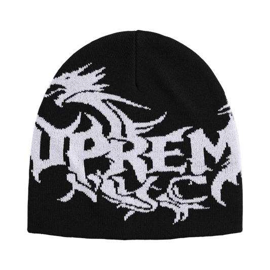 Supreme Dragon Beanie 'Black' – FW26BN60-BLACK-ONE-SIZE – product image