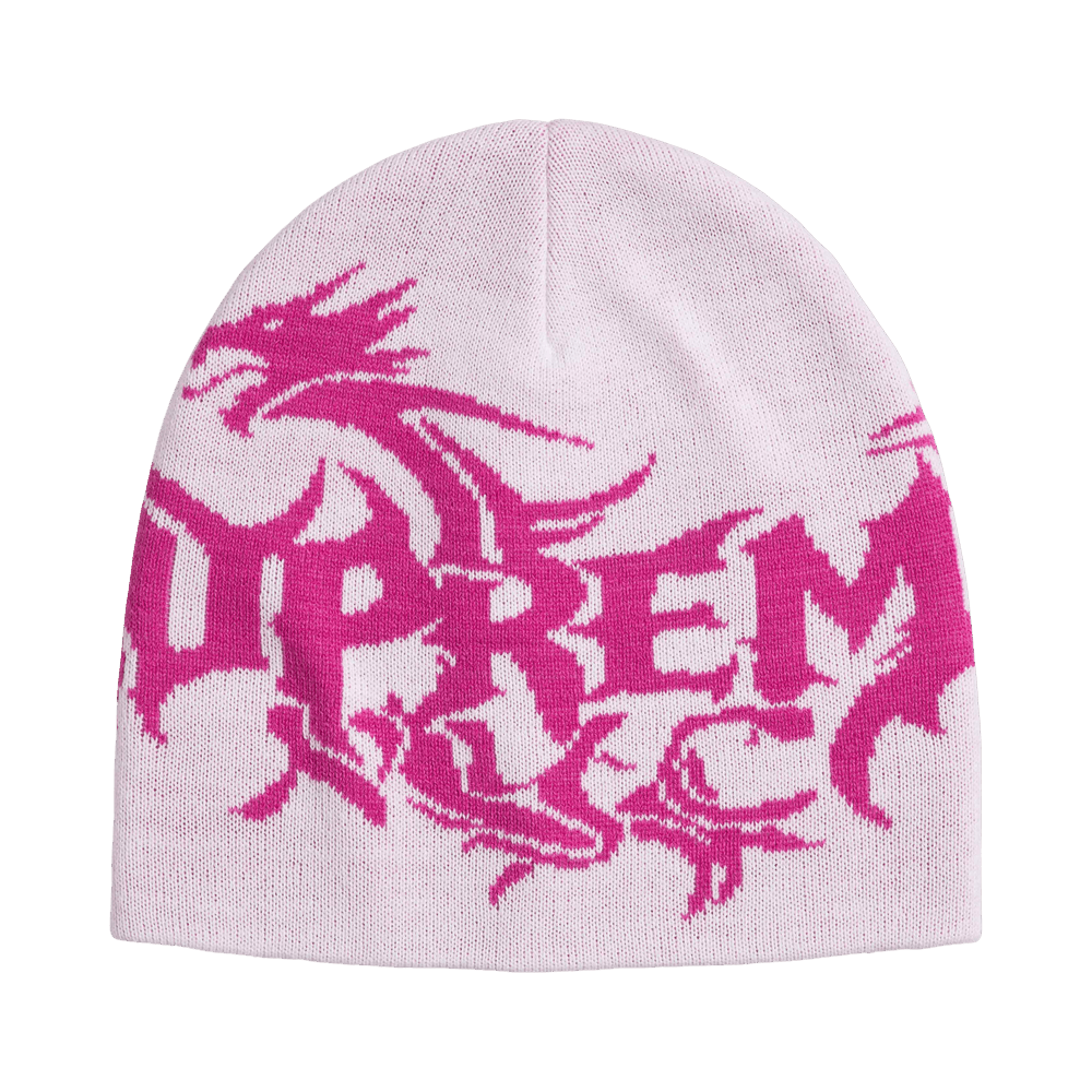 Supreme Dragon Beanie 'White' – FW26BN60-WHITE-ONE-SIZE – product image